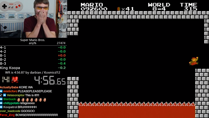 Illustration for article titled Hay un nuevo récord entre los speedrunners de Super Mario Bros. y mejorarlo parece tarea imposible